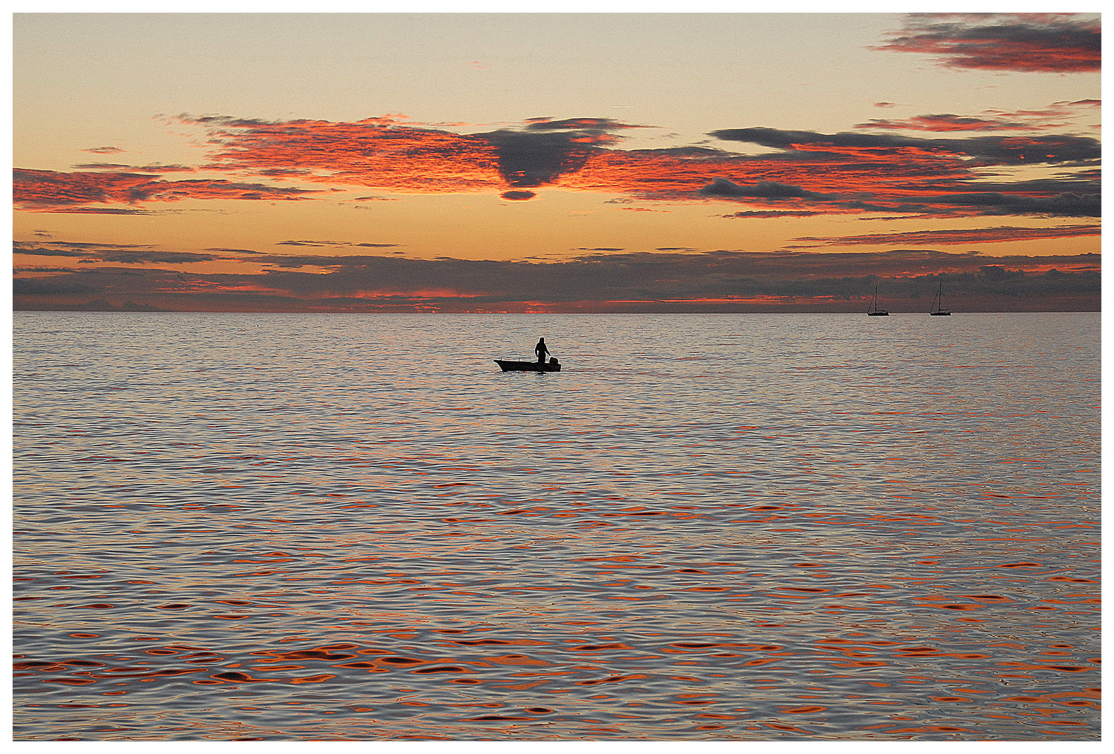 Abendstimmung II bei Rovinj/Kroatien