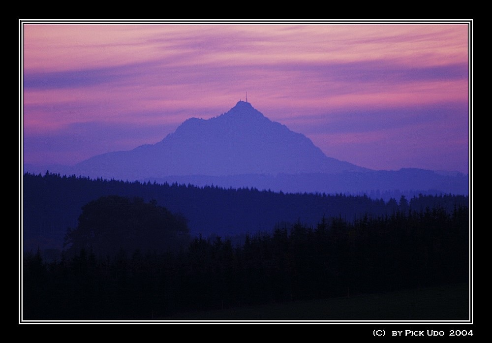 Abendstimmung im Allgäu