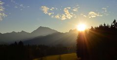 Abendstimmung im Allgäu