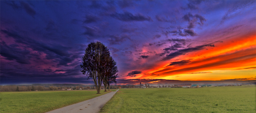 Abendstimmung im Allgäu