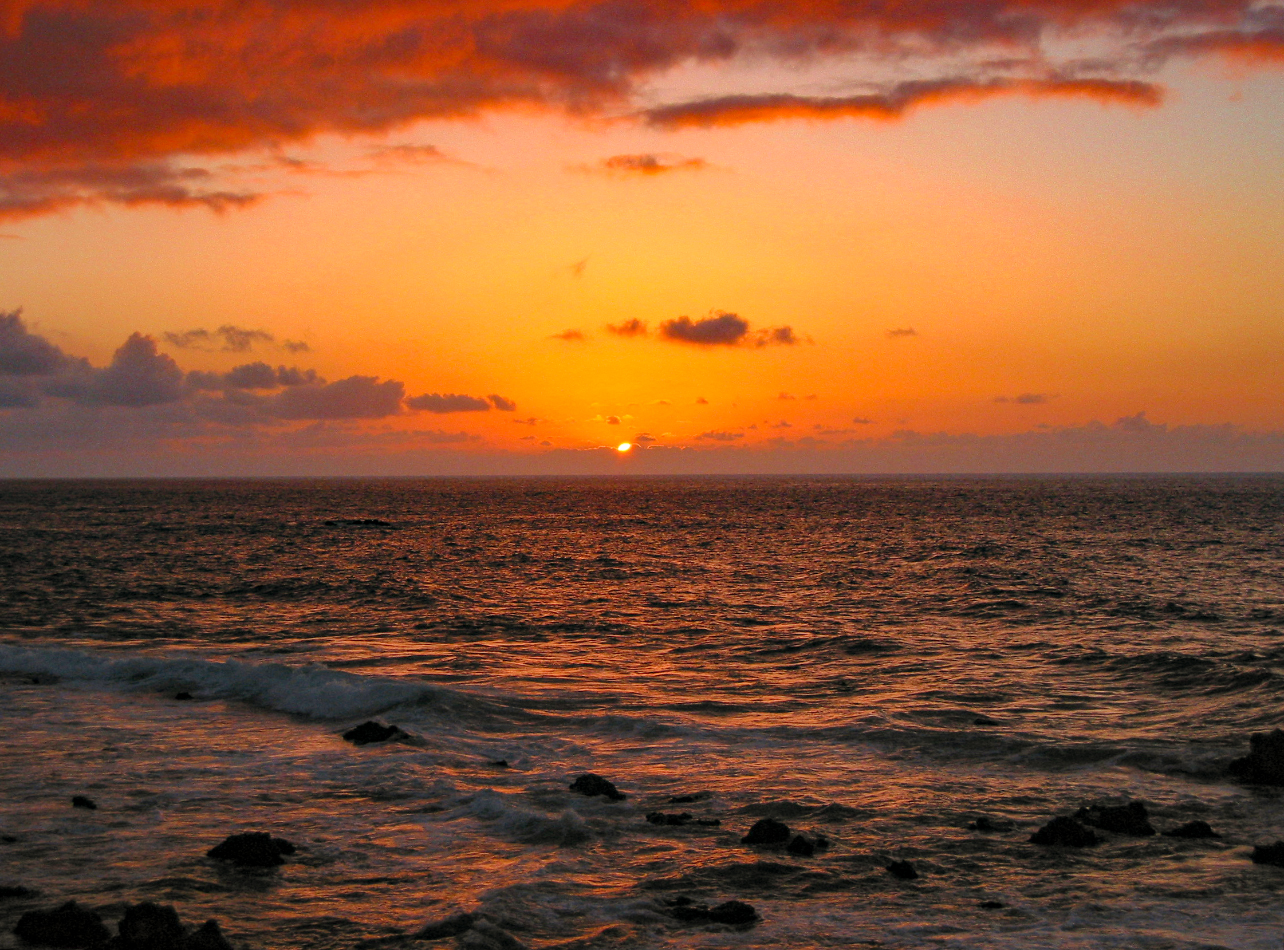 Abendstimmung im Atlantik