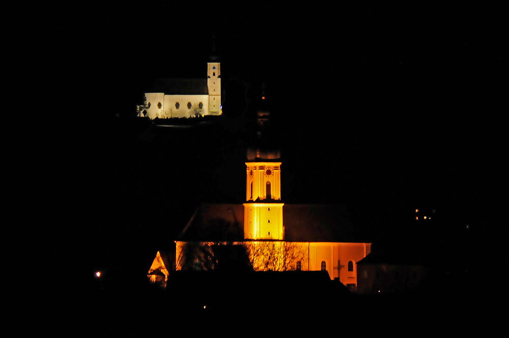 Abendstimmung im Bayerischen Wald