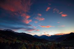 Abendstimmung im Berchtesgadener Land