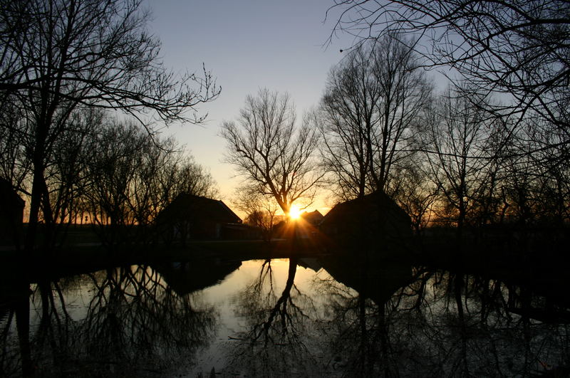 Abendstimmung im Berliner Umland