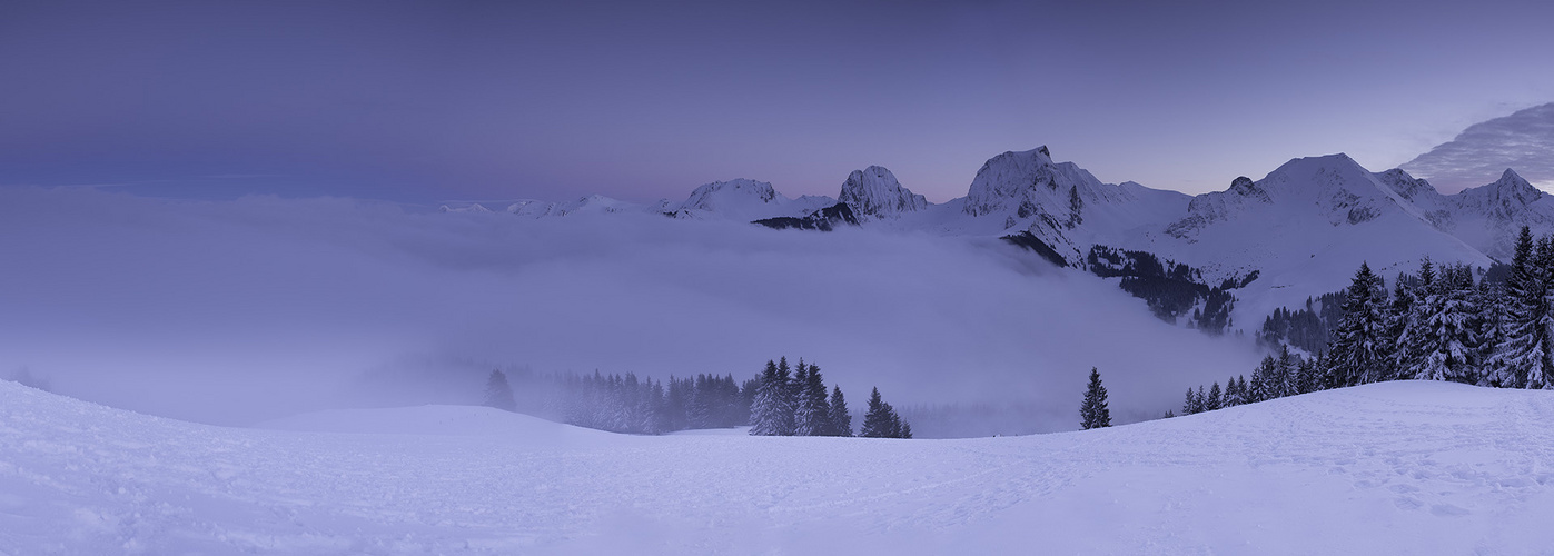 Abendstimmung im Berner Oberland