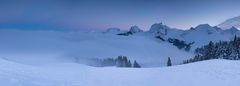 Abendstimmung im Berner Oberland