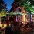 Abendstimmung im Biergarten