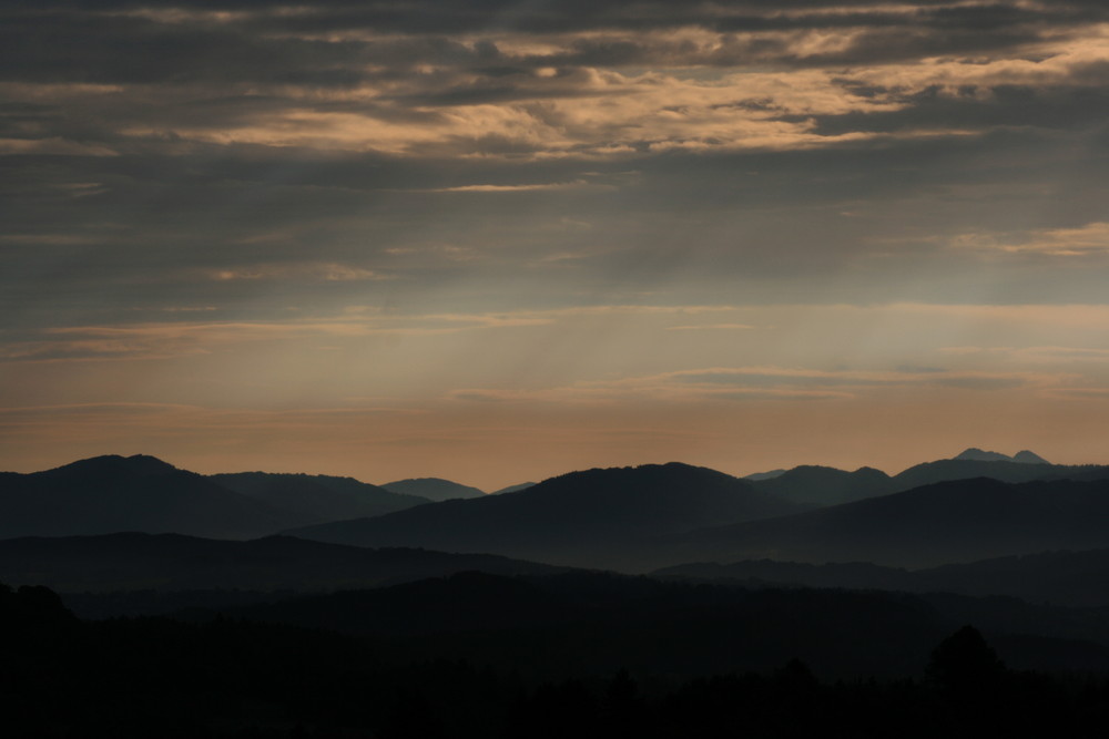 Abendstimmung im blauen Land