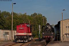 Abendstimmung im Bw Glauchau