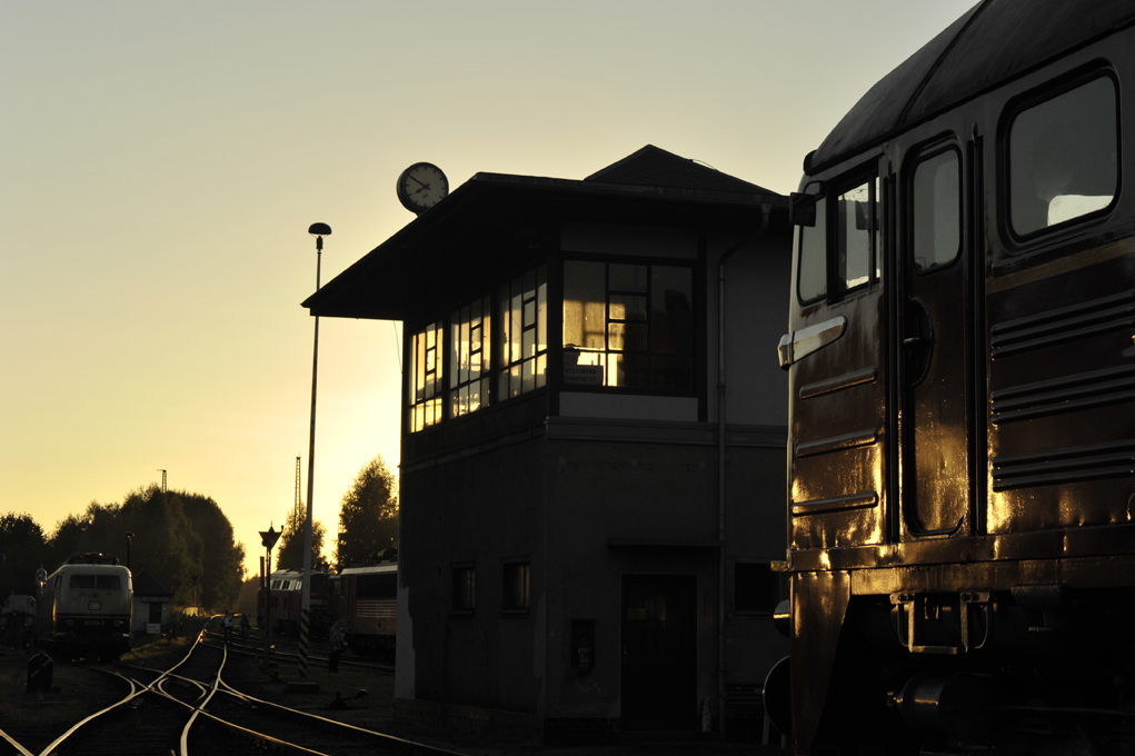 Abendstimmung im BW Hilbersdorf Chemnitz