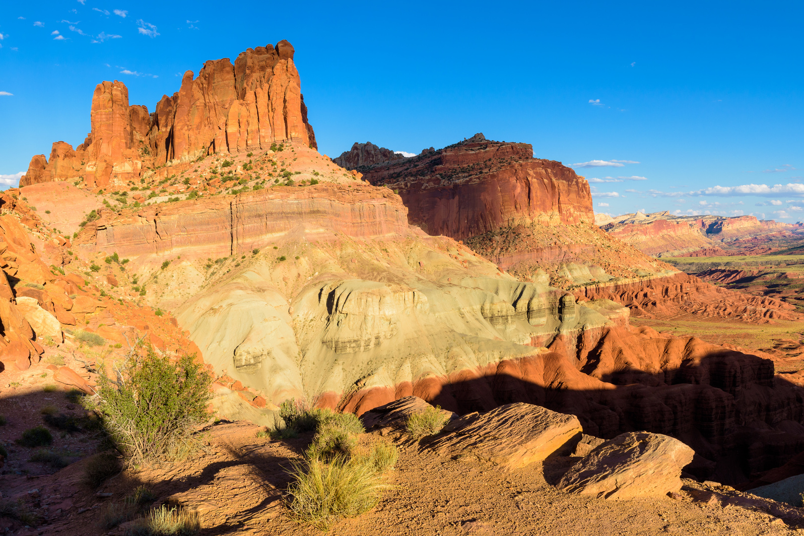 Abendstimmung im Capitol Reef Nationalpark (Utah, USA)