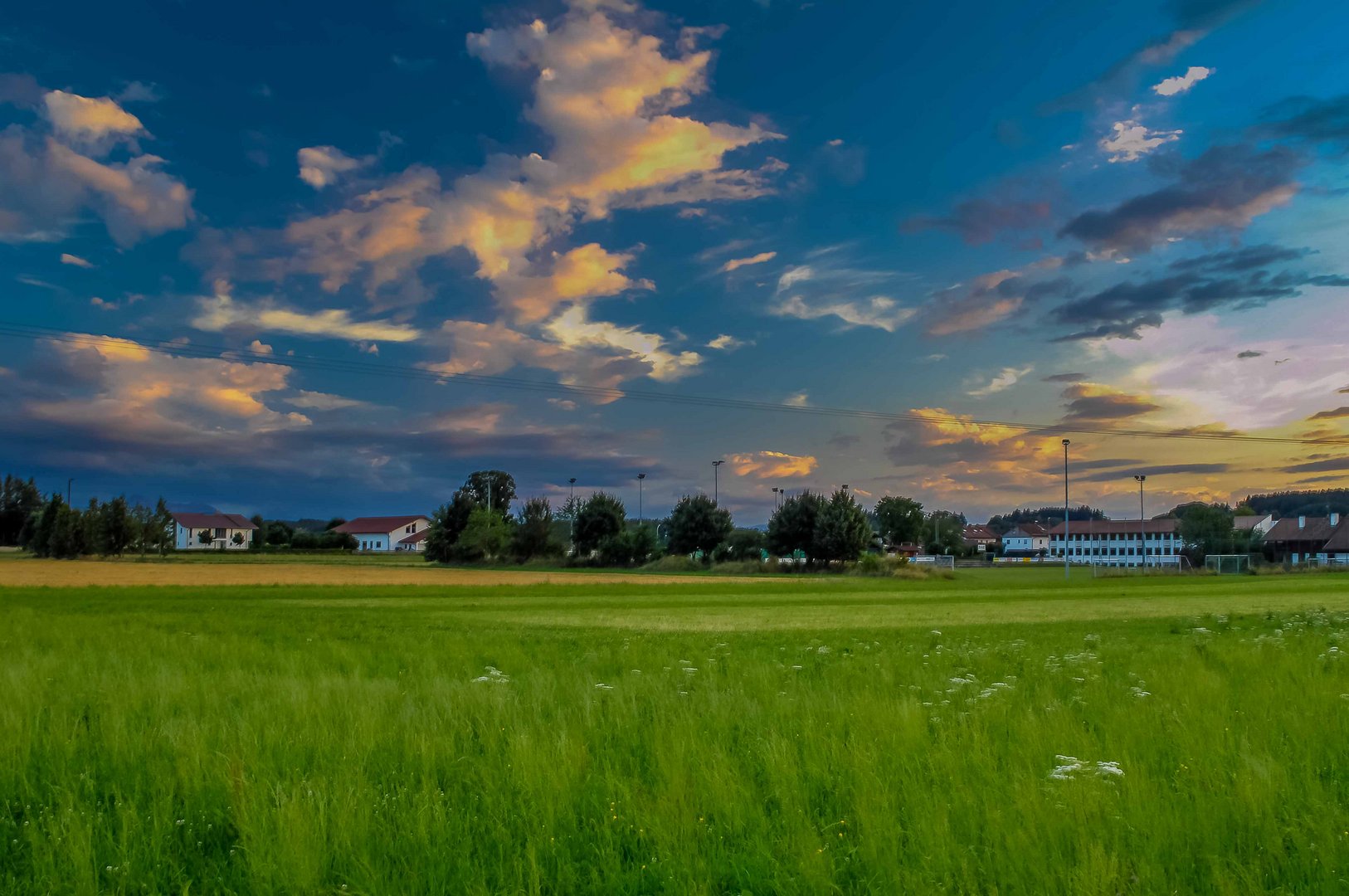 Abendstimmung im Chiemgau