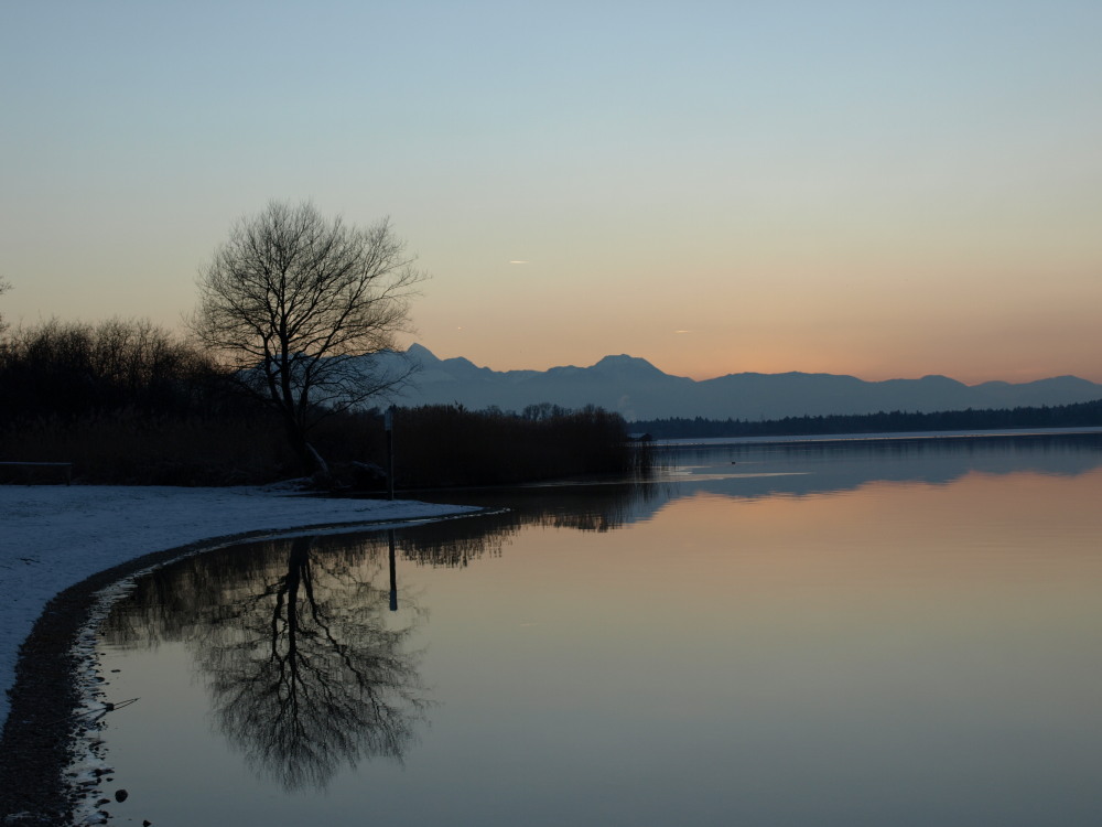 Abendstimmung im Chiemgau