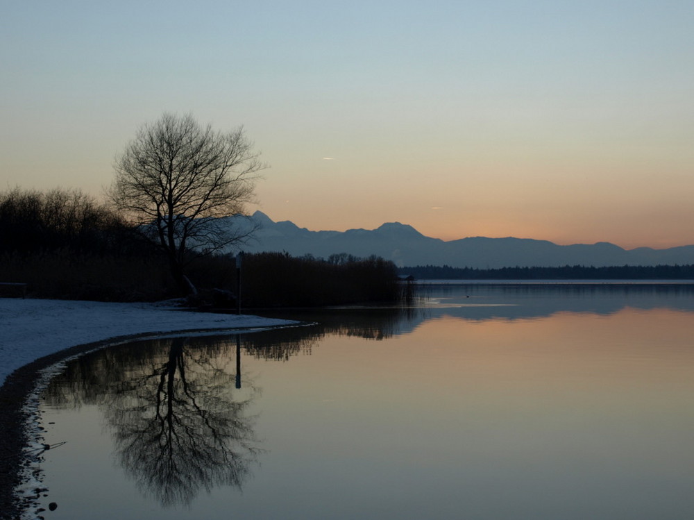 Abendstimmung im Chiemgau