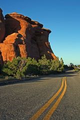 Abendstimmung im Colorado Nationional Monument