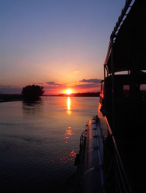 Abendstimmung im Donaudelta