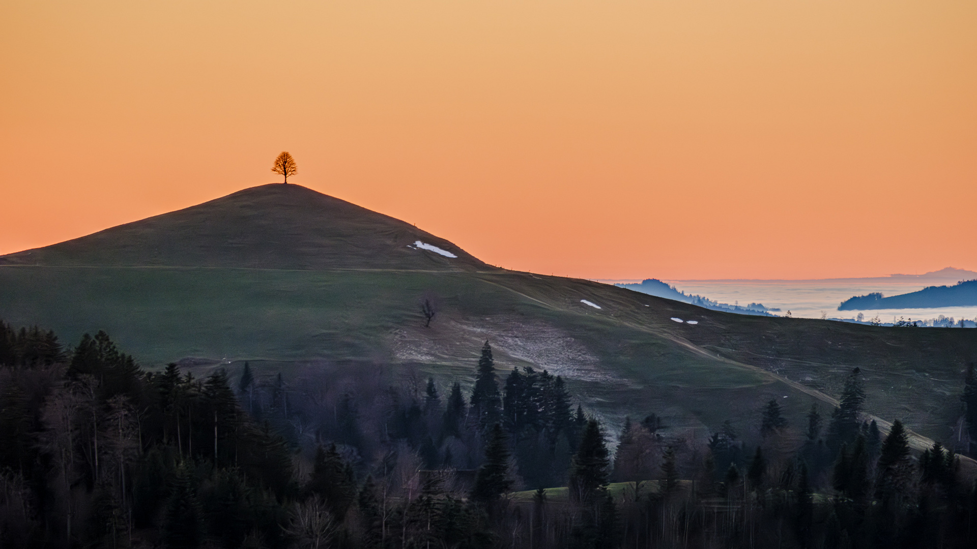 Abendstimmung im Emmental