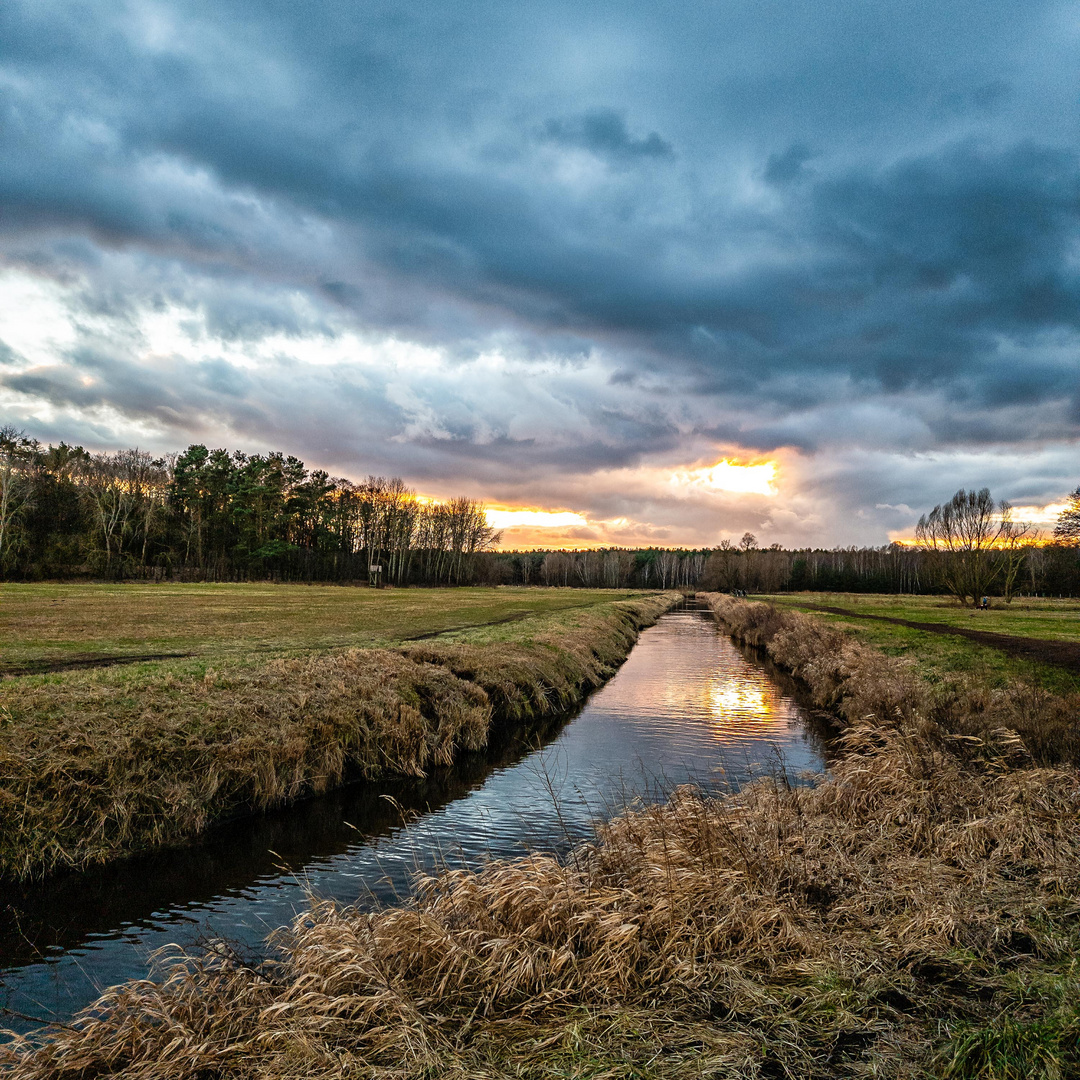 Abendstimmung im Erpetal