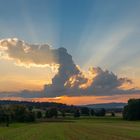 Abendstimmung im Fichtelgebirge