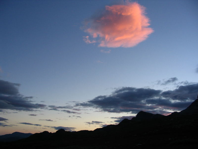 Abendstimmung im Fjell