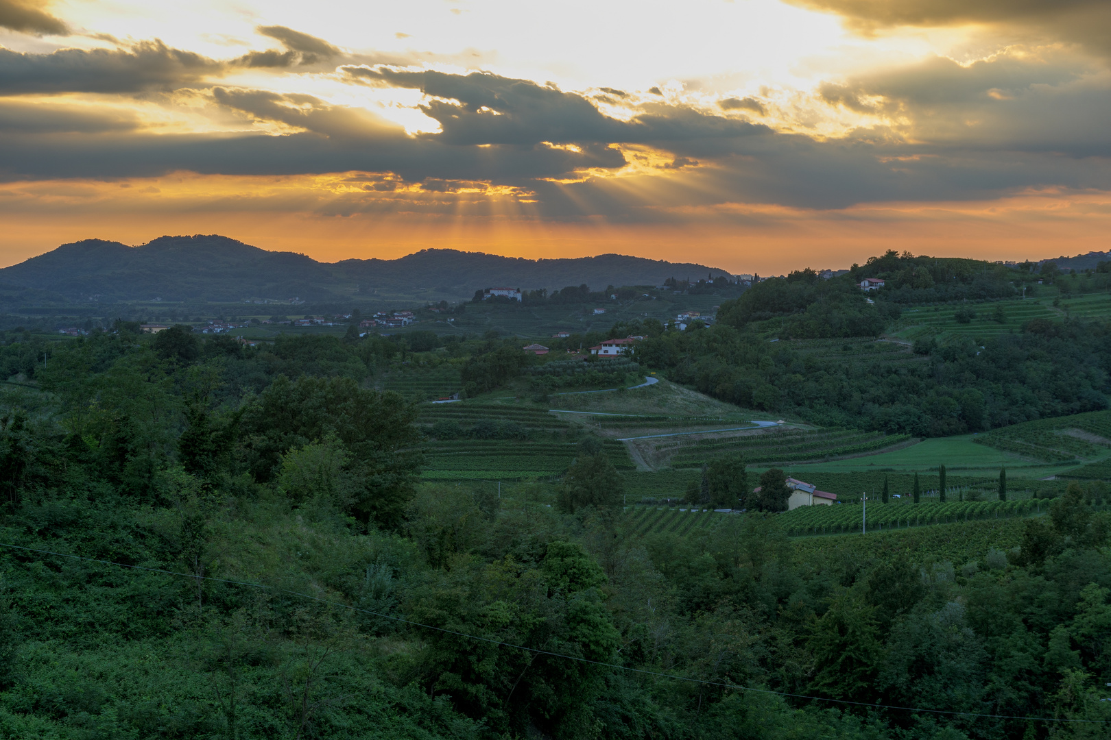 Abendstimmung im Friaul