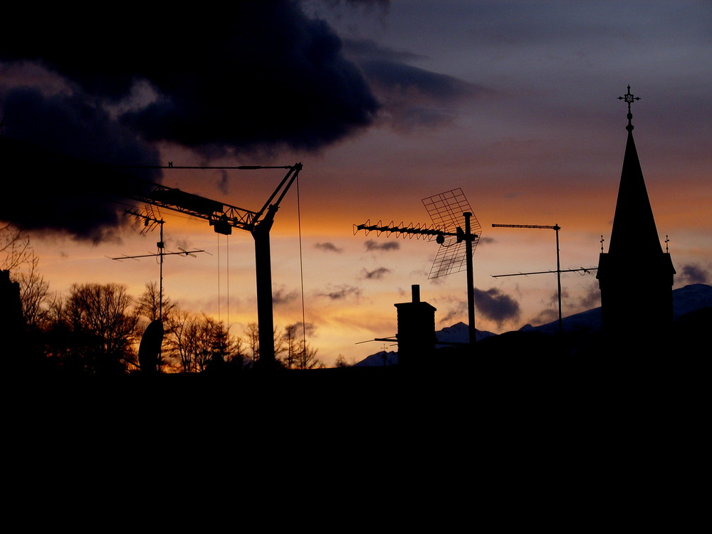 Abendstimmung im Frühling