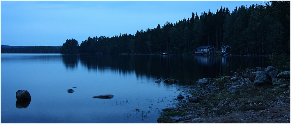 Abendstimmung im Glaskogen Naturreservat