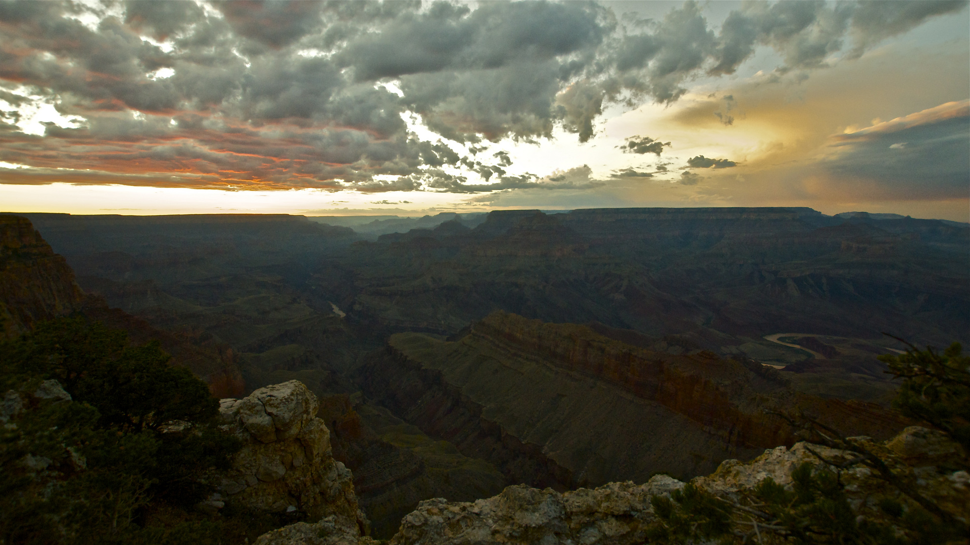 Abendstimmung im Grand Canyon