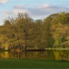 Abendstimmung im Greizer Park