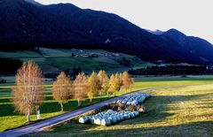 Abendstimmung im Gsieser Tal, Südtirol