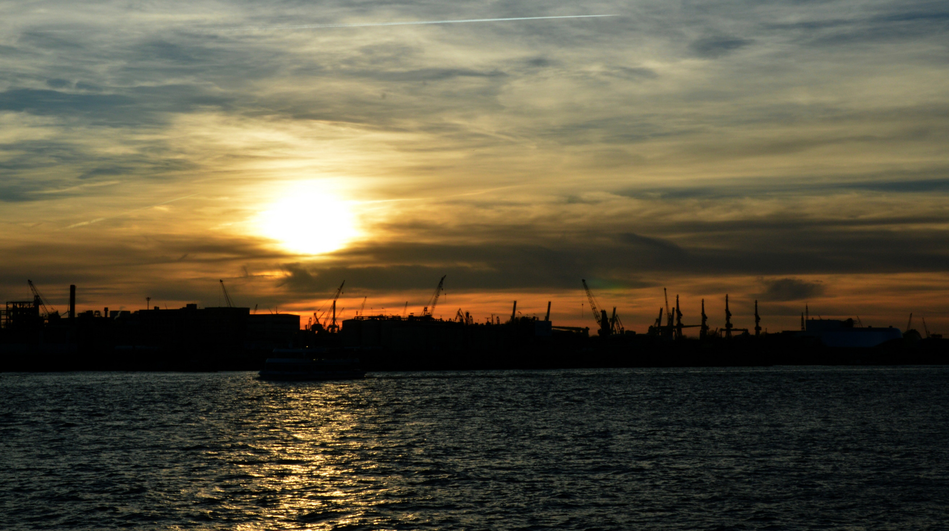 Abendstimmung im Hafen