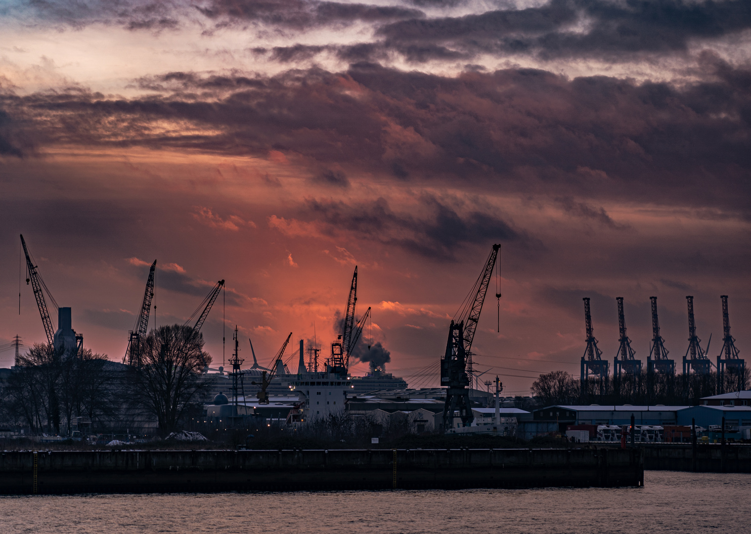 Abendstimmung im Hafen