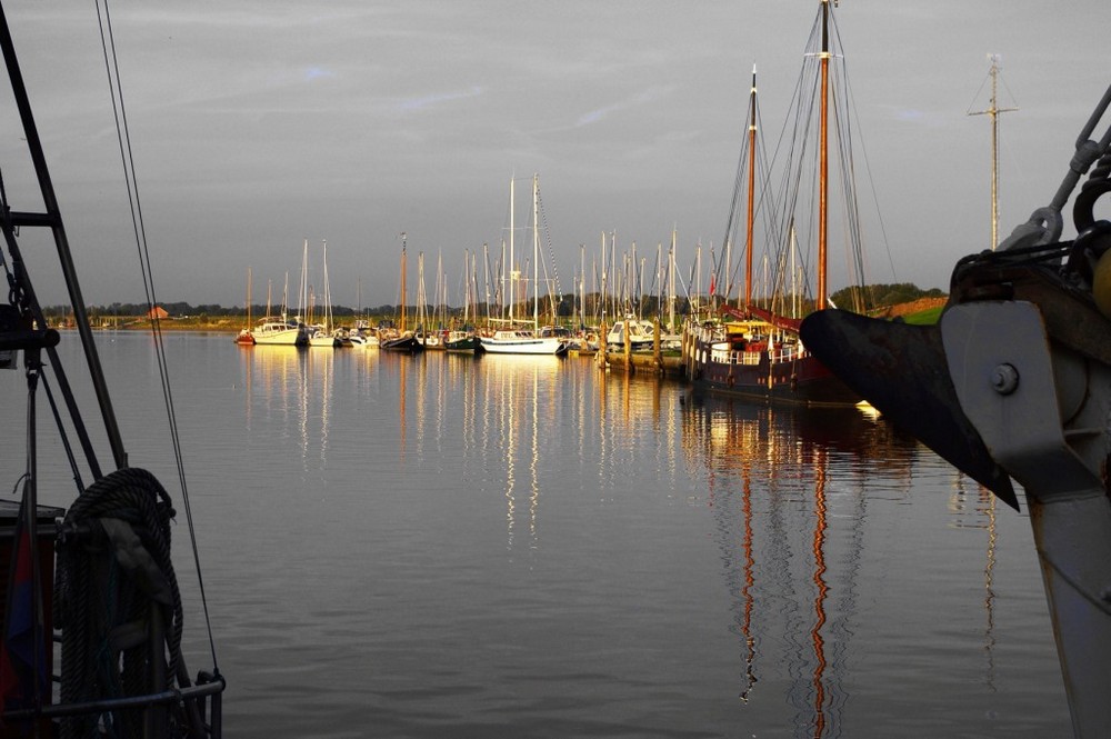 Abendstimmung im Hafen