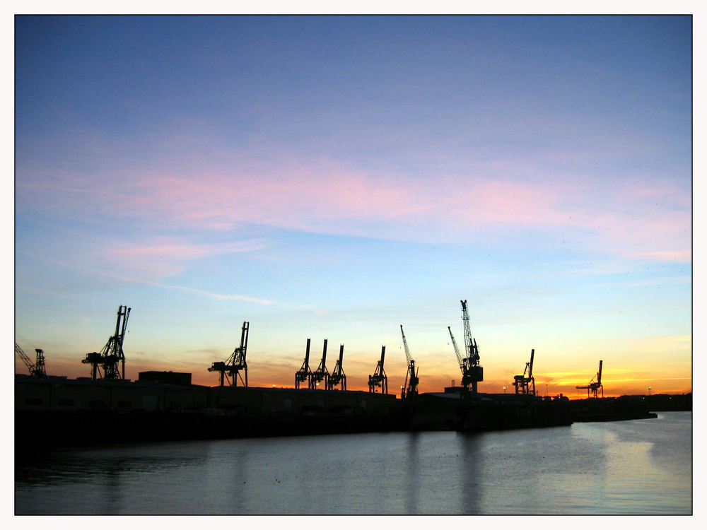 Abendstimmung im Hafen