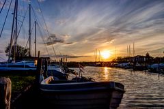 Abendstimmung im Hafen