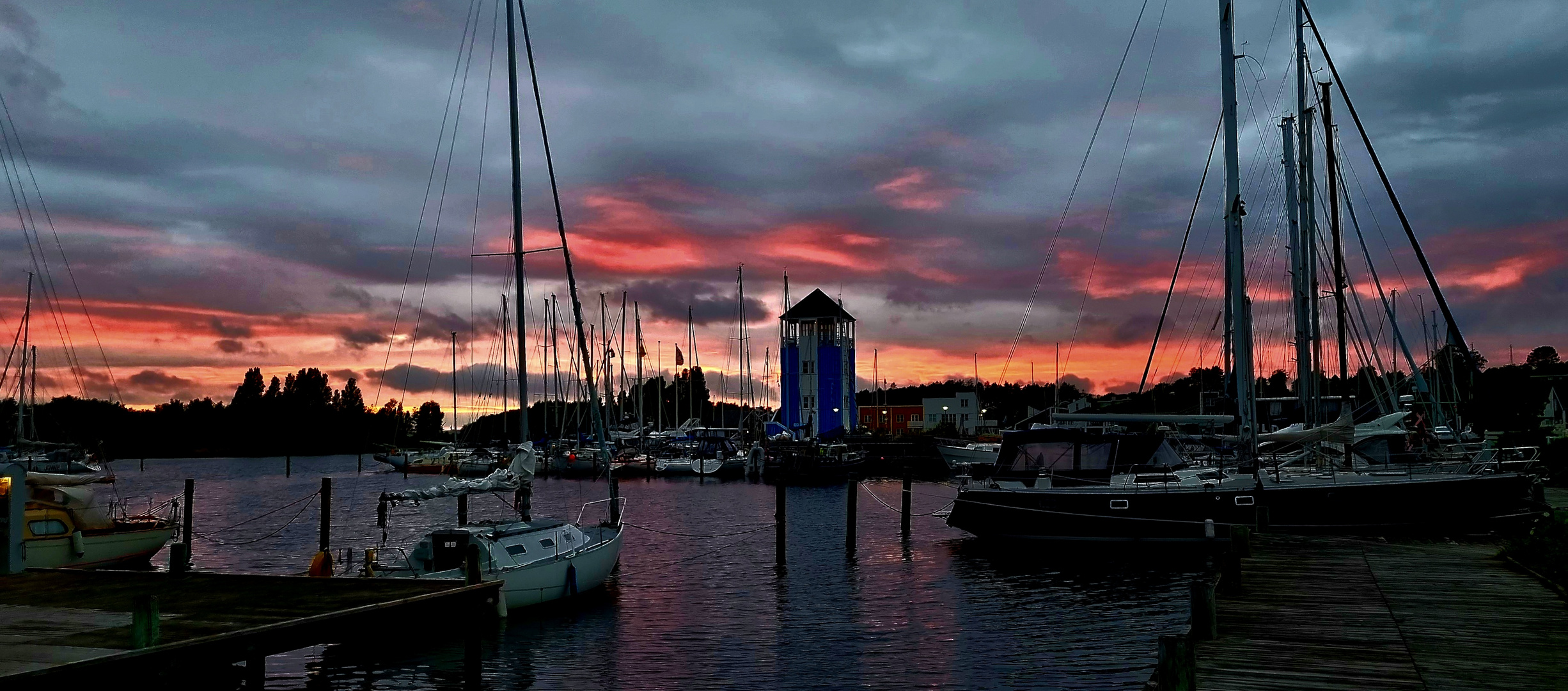 Abendstimmung im Hafen