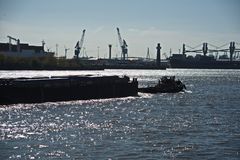 Abendstimmung im  Hafen