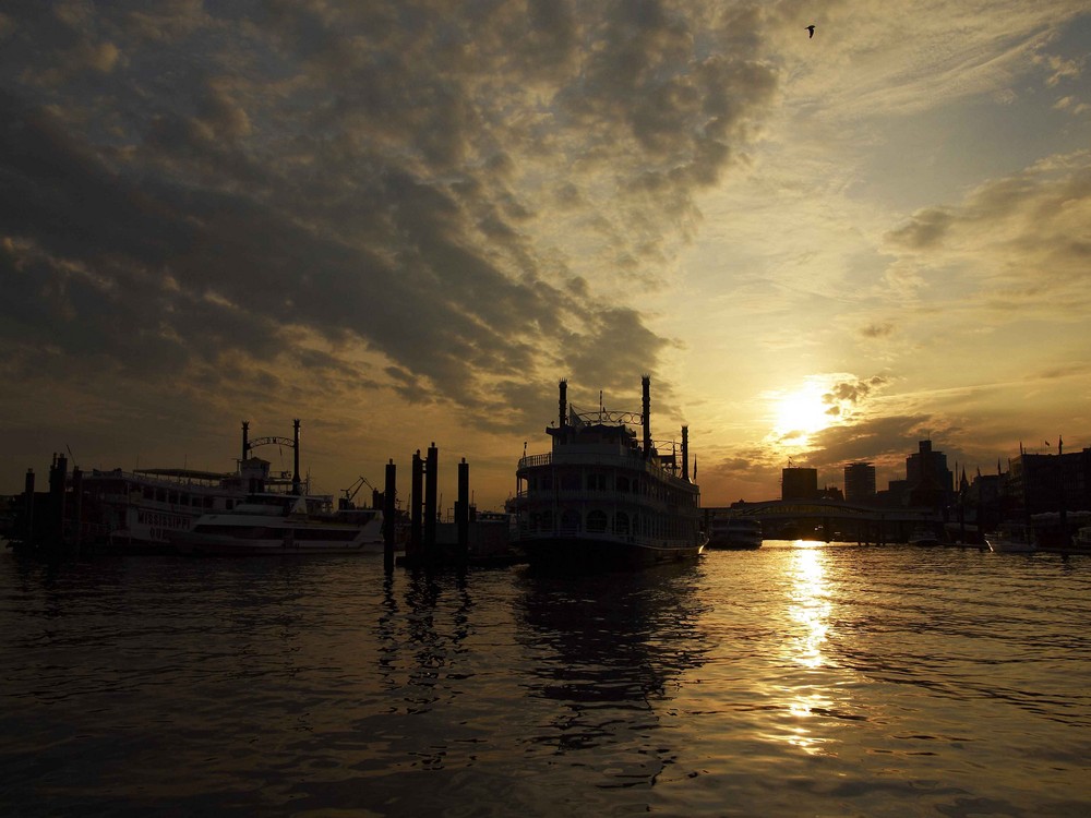 Abendstimmung im Hafen