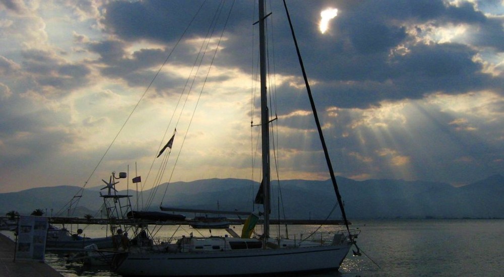 Abendstimmung im Hafen