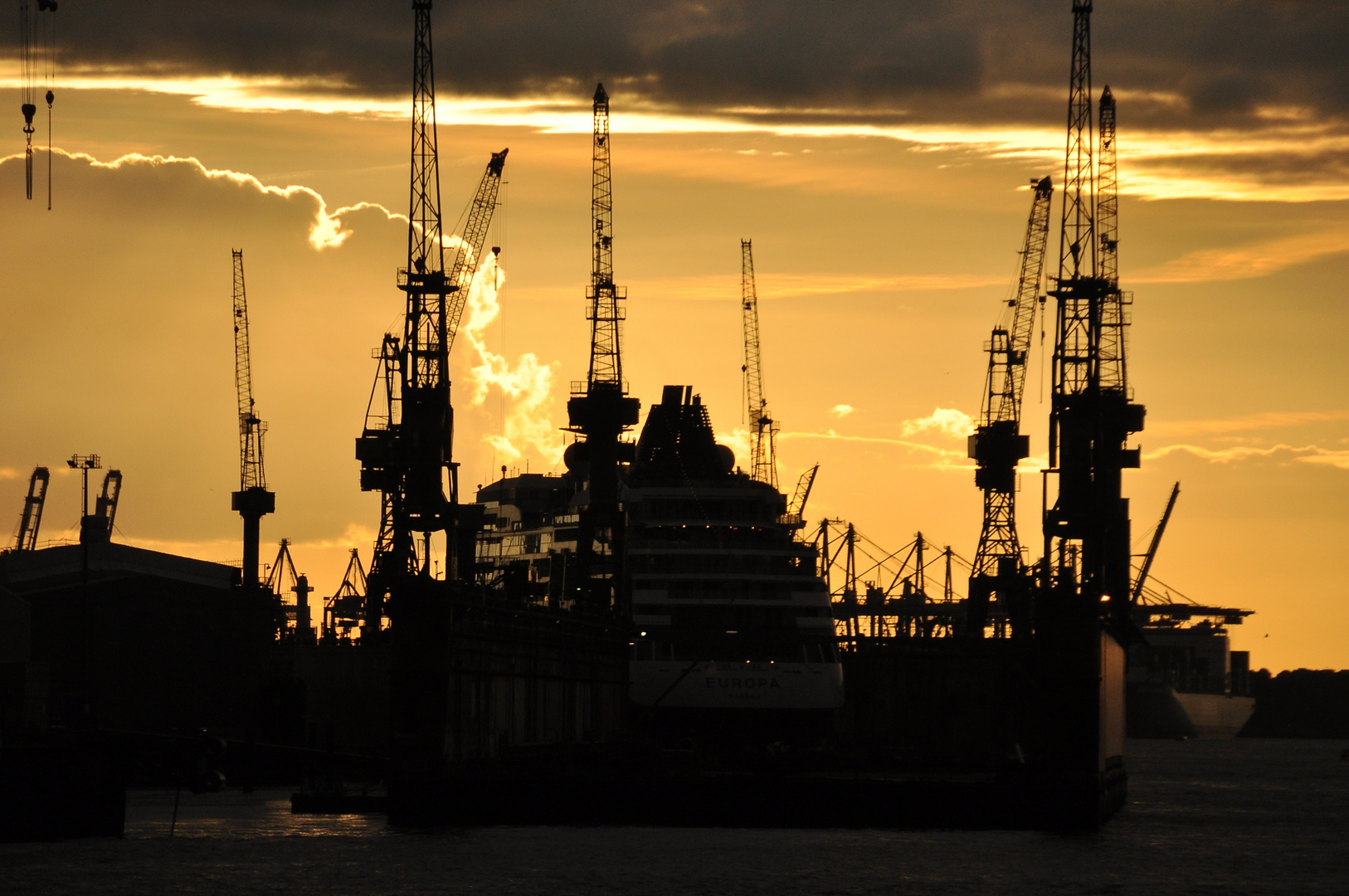 Abendstimmung im Hafen