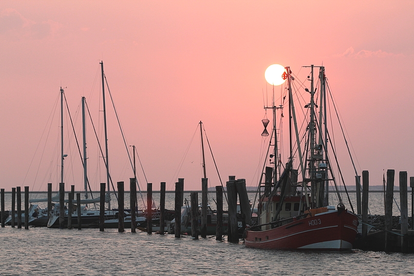 Abendstimmung im Hafen