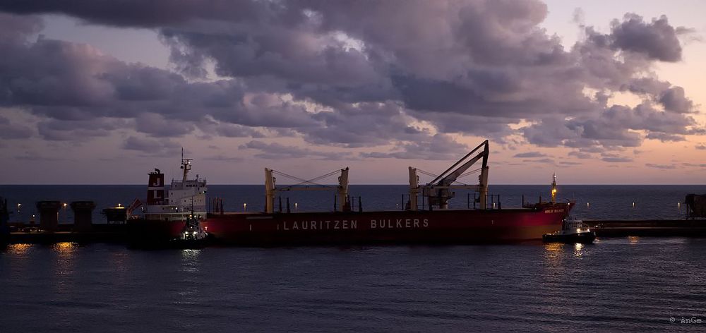 Abendstimmung im Hafen