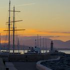 Abendstimmung im Hafen