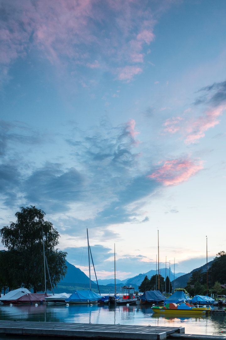 Abendstimmung im Hafen