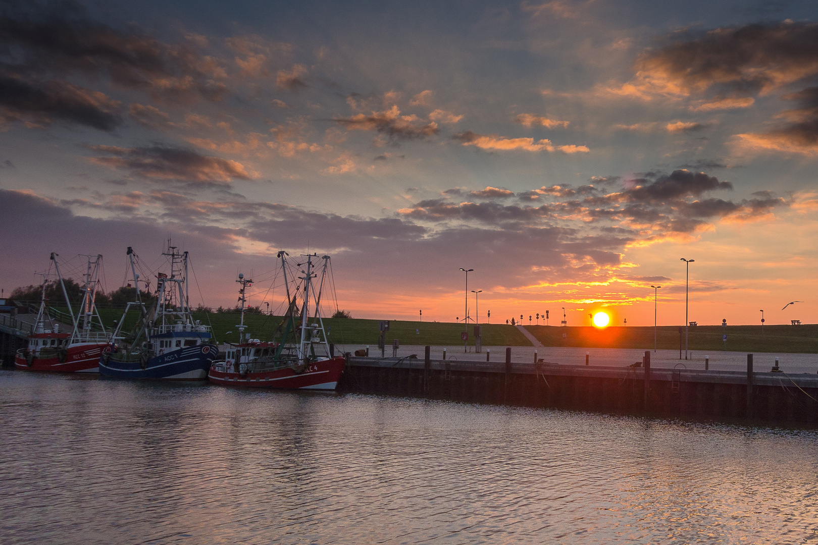 Abendstimmung im Hafen