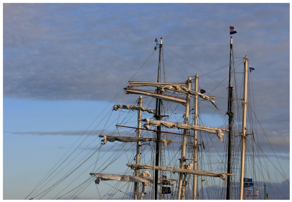 Abendstimmung im Hafen