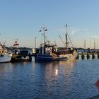 Abendstimmung im Hafen von Burg auf Fehmarn