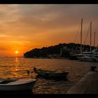 Abendstimmung im Hafen von Cavtat