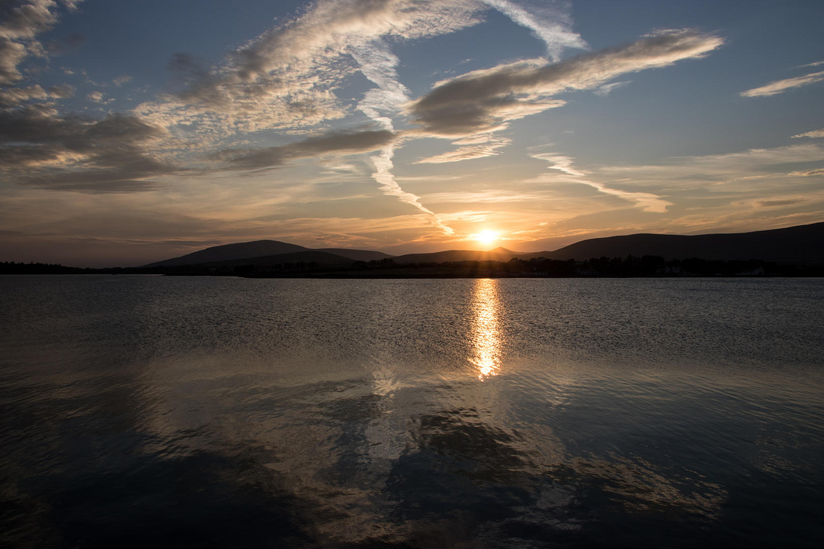 Abendstimmung im Hafen von Dingle