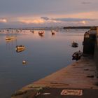 Abendstimmung im Hafen von Kerity